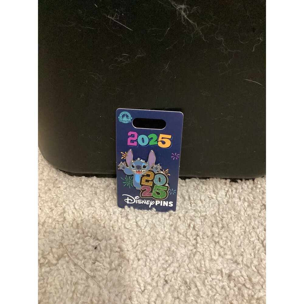 2025 Disney Parks Trading Pins Stitch Year Dated OE Pin Lilo And Stitch